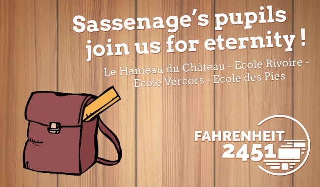 The pupils of Sassenage are joining us !